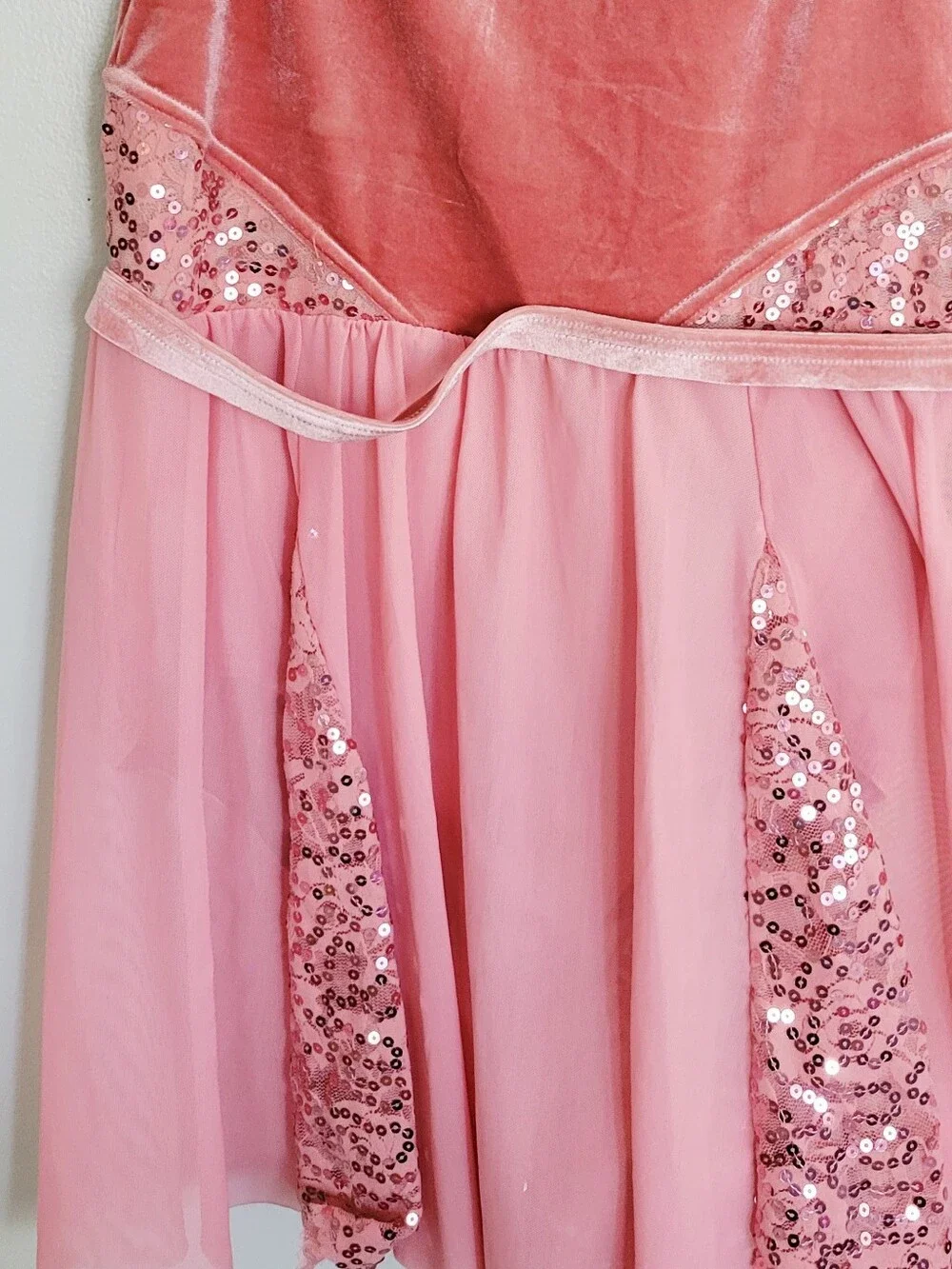 Pink Sequin Costume